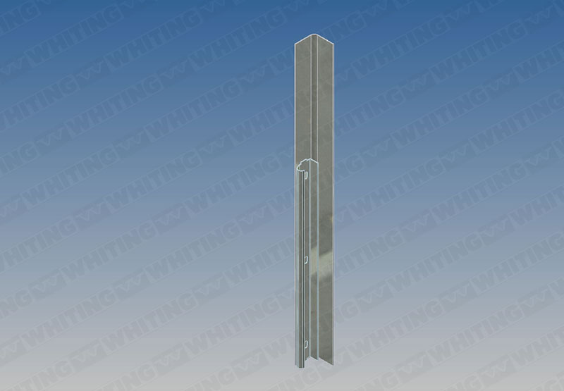 2` Vertical Track & Angle Assembly - Curbside